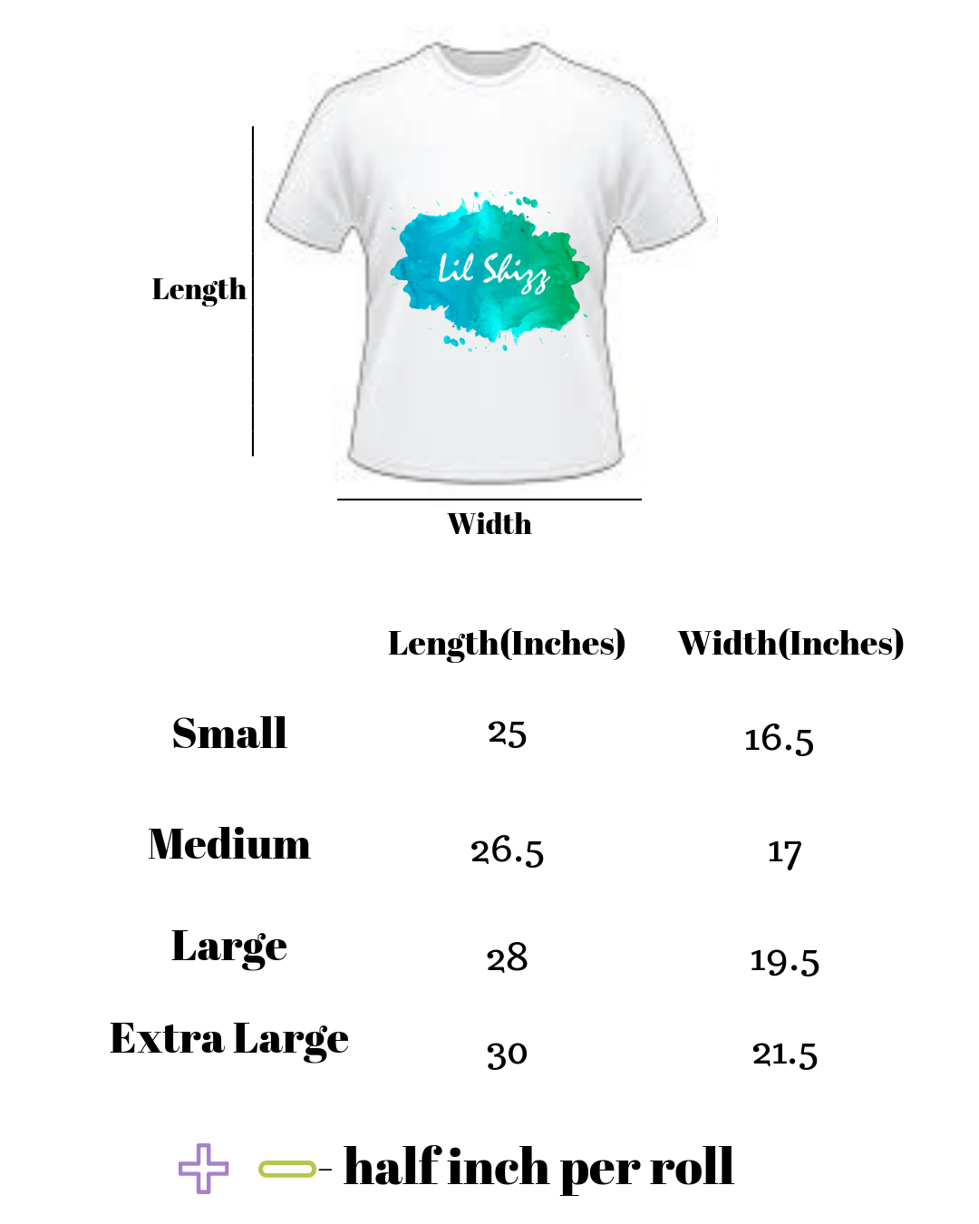 Unisex T Shirt M001 - lil Shizz